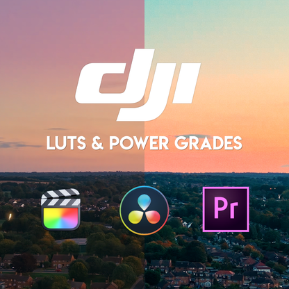 Arc DJI D-Log (LUTs & Powergrades) - 40% OFF