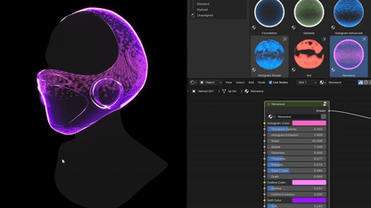 Hologram Shaders Pack