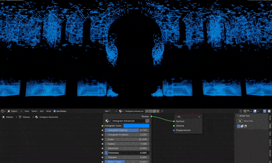 Hologram Shaders Pack