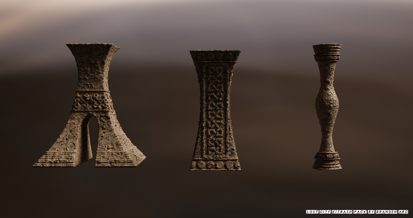 Lost City Kitbash Pack!