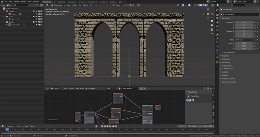 Stylized Archway Asset