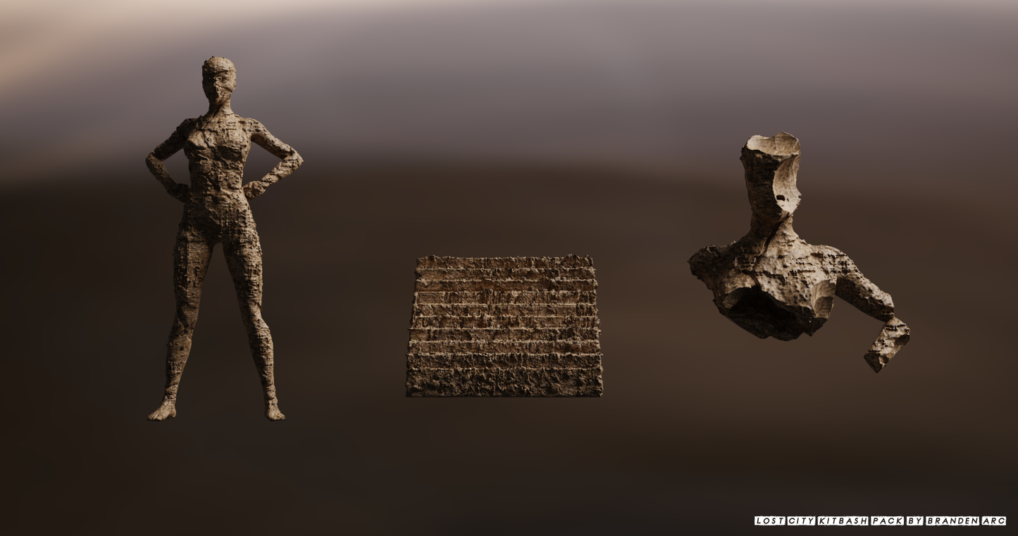 Lost City Kitbash Pack!