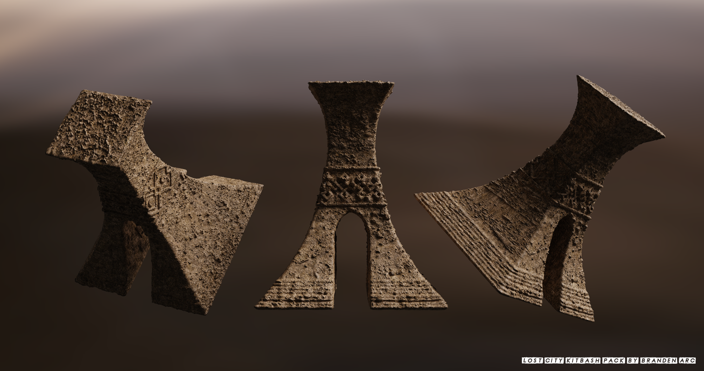 Lost City Kitbash Pack!